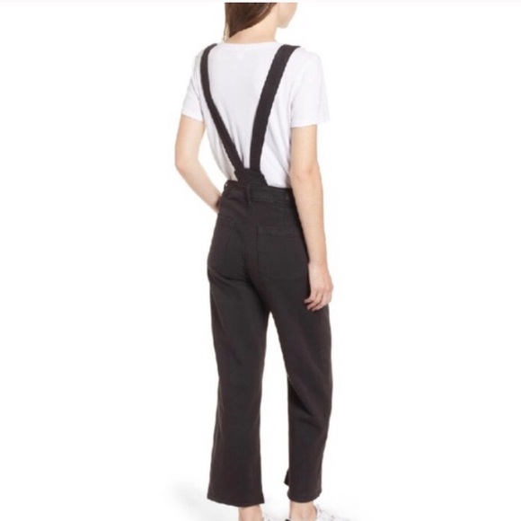 PAIGE Nellie Black Denim Overalls NWOT - Picture 9 of 14